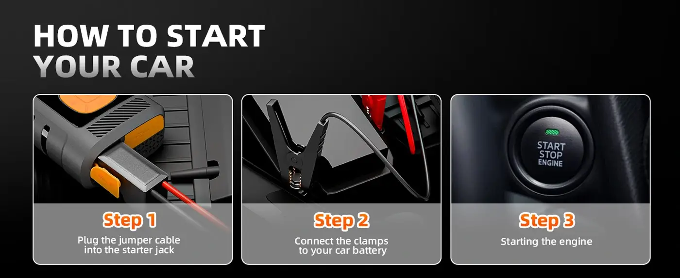 how to use the jump starter-1 how to use the jump starter-1