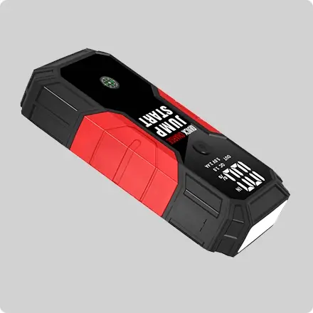 the jump starter is abs+pc fireproof shell the jump starter is abs+pc fireproof shell