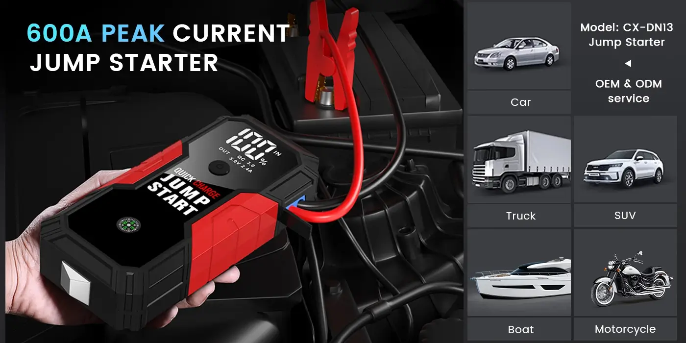 12V Jump Starter CX-DN13 Applicable Vehicle types 12V Jump Starter CX-DN13 Applicable Vehicle types