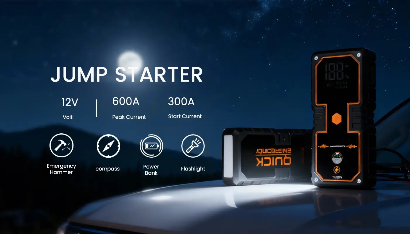 5-in-1 12V Self Jump Starter for Car 5-in-1 12V Self Jump Starter for Car