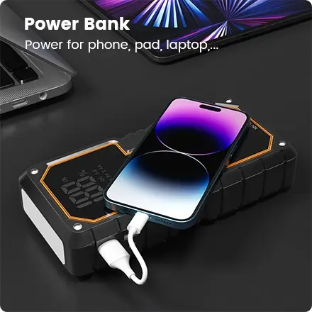 the jump starter can be a 6400mah portable power bank the jump starter can be a 6400mah portable power bank