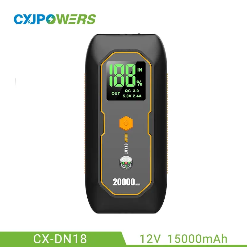 15000mAh Car Charger Battery Jump with Compass