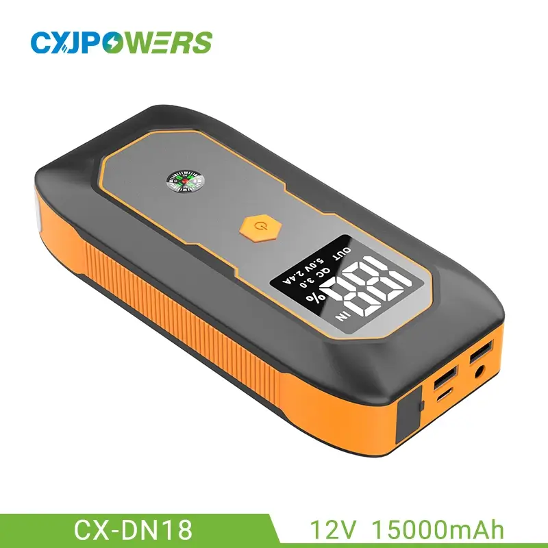 15000mAh Car Charger Battery Jump with Compass