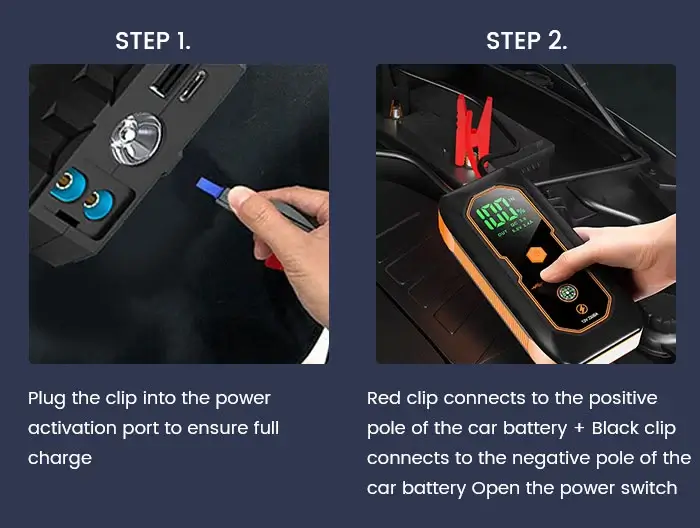 how to use the jump starter-1 how to use the jump starter-1