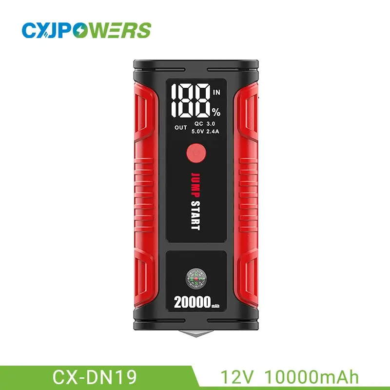 Portable Power Bank for Car with Emergency Hammer