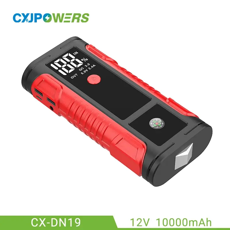 Portable Power Bank for Car with Emergency Hammer