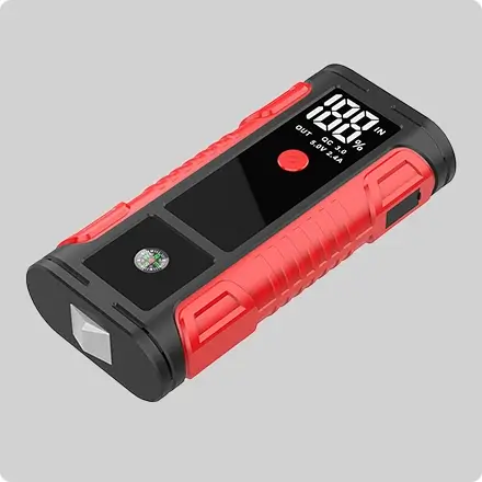 the jump starter is abs+ pc fireproof shell the jump starter is abs+ pc fireproof shell