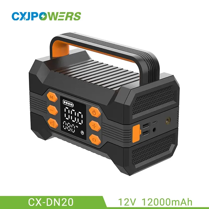 12V Battery Power Jump Starter with Air Compressor
