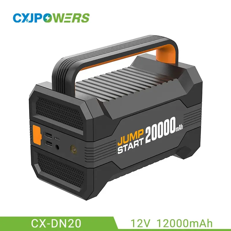 12V Battery Power Jump Starter with Air Compressor