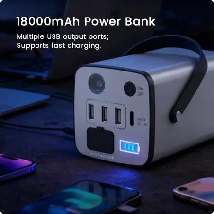 the jump starter is 18000mah portable power bank the jump starter is 18000mah portable power bank