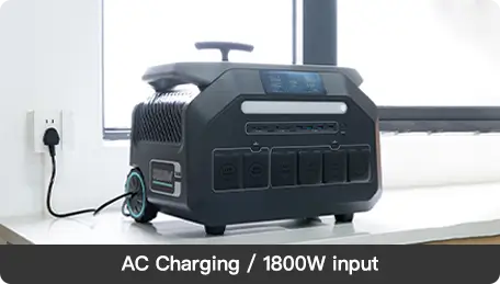 2400W Portable Power Station CX-CT2400 (Supports AC Charging)