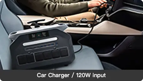 CX-CT2400 2400W Portable Power Storage Unit (Supports Car Charging)